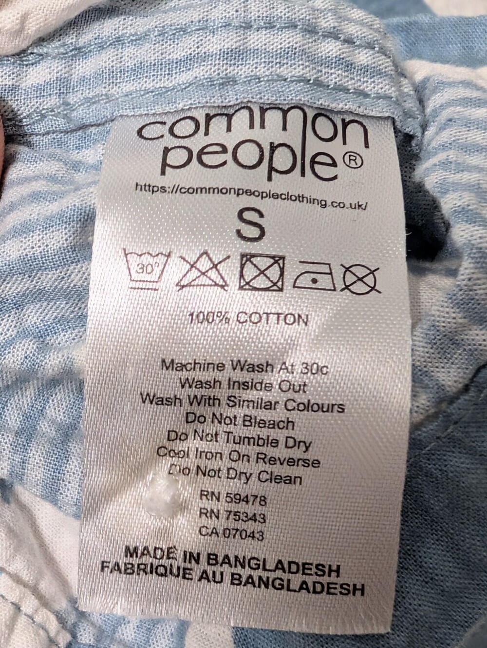 Common People Poles SS Rever Printed Shirt - Picture 10 of 10